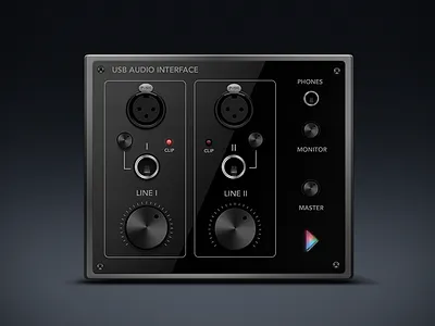 USB Audio Interface audio illustration interface usb