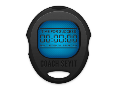 Logo | Icon Design coach fitnesscoach icon logo photoshop seyit sport timer