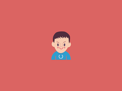 Fredperrybboy cute fredperry icon illustration