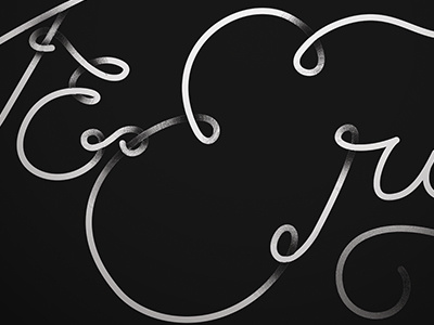 Jillian & Eric Lettering ampersand cursive lettering typography
