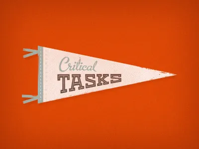 Pennant football icon inline metroscript orange pennant playbook poster script sports