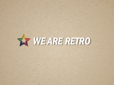 Loading Page - We Are Retro IPAD APP color