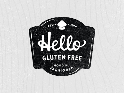 Gluten Free Blog Logo Design - v2 bakery free gluten gluten free logo vintage