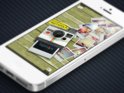 INSTAPOLA app iphone ui