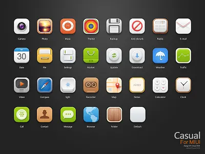 Casual-ICON casual icon theme