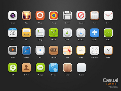 Casual-ICON casual icon theme