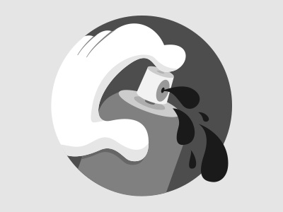 Can Icon can grafiiti icon