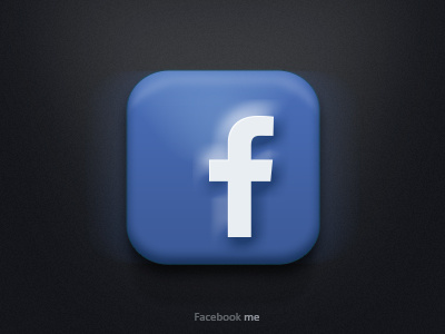 Facebook time! app blue design facebook fb graphic graphic design icon ios rebound social ui
