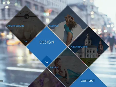 collection page blue collection photo ui web website