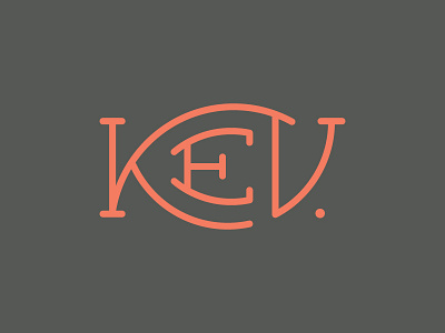 Kev In One 3 alt "E" grayish green kev red