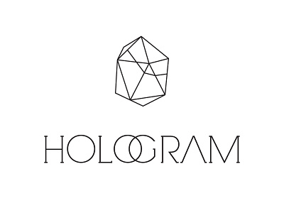 Hologram Logo branding logo