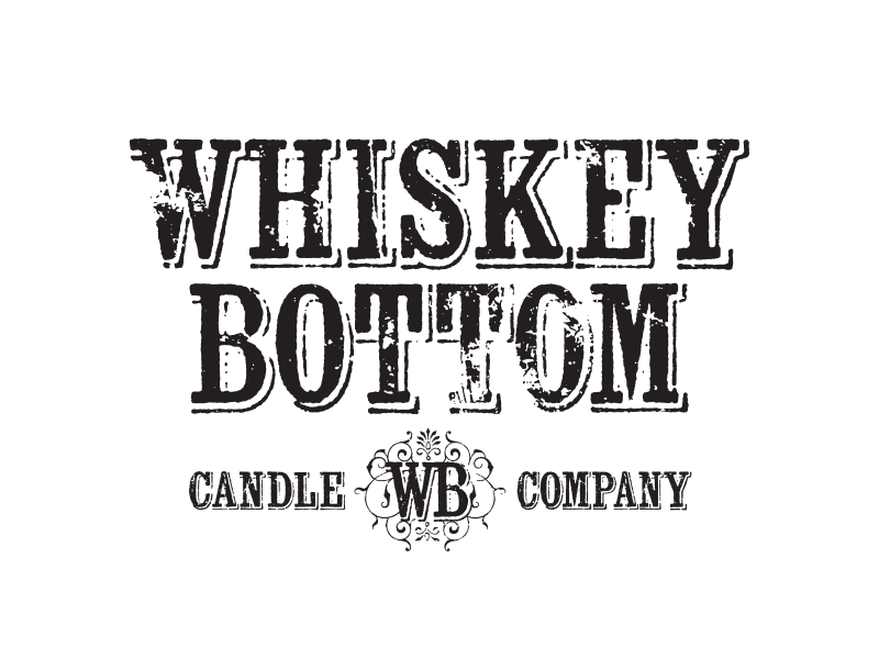 Whiskey Bottom Logo distressed logo wausua whiskey