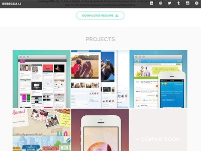 Guess what? New Portfolio! portfolio product design ui design visual design