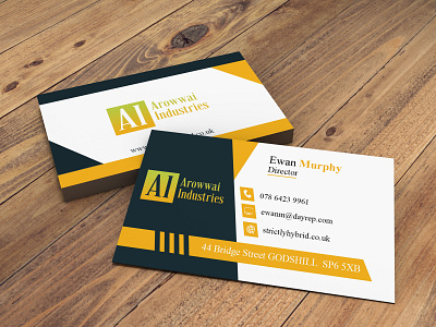 Business Card - Designed in Adobe Photoshop - Editable adobe photoshop templates