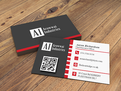 Business Card - Designed in Adobe Photoshop - Editable adobe photoshop templates