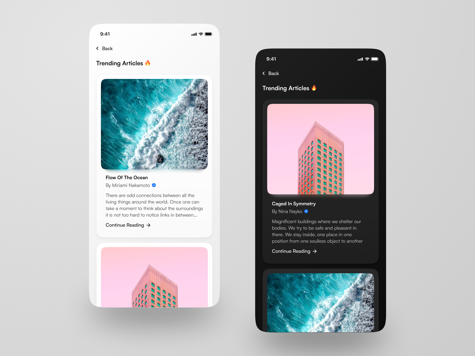 Example of Mobile App Design