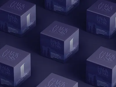 DARKNESS - CANDLES PACKAGING brand identity branding candles candles design candles logo dark logo darkness logo graphic design graphic designer logo packaging premium candles visual identity