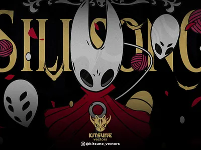 HOLLOW KNIGHT Hornet t-shirt design design exclusive vector hollow knigt hollow knigth design hollow knigth exclusive hollow knigth tshirt illustration indie game design t shirt t shirt design vector vector game