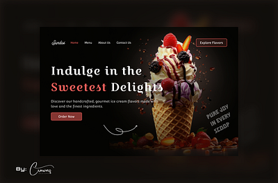 Icecream Design ui