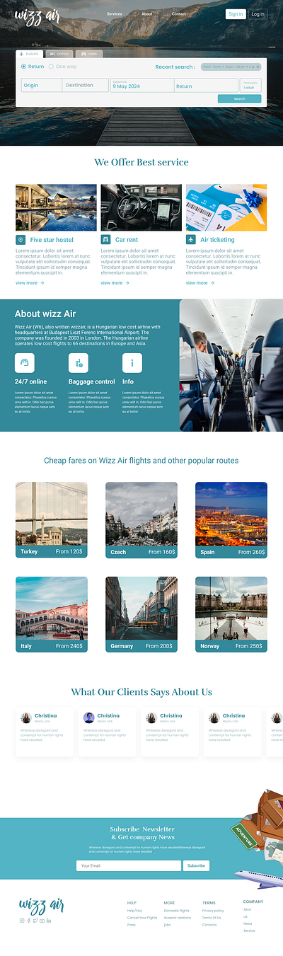 This is my vision of a redesigned Wizz Air. air app co figma georgian graphic design redesigned ui ux web design