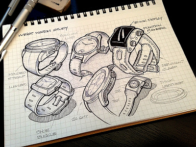 I Wanna Watch dangeruss design product sketch watch wristwatch