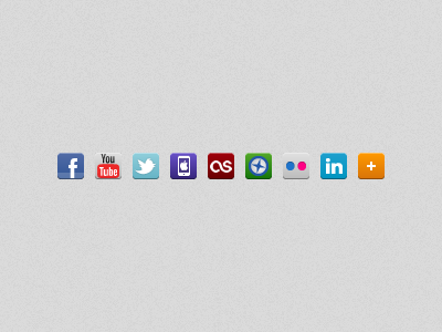 Social Media Icon Family icons social ui web