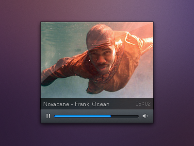 Mini Music Player music player skin ui