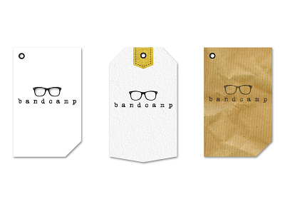 Band Camp Hangtags branding hangtag