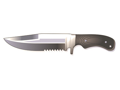 ‘We hunt’ – Locke’s Bowie Knife bowie hunt john knife locke lost