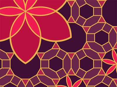 Pattern WIP arabesque geometry pattern vector