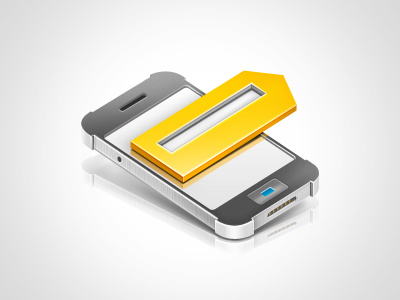 Websearch teaser 1 icon phone search teaser yellow