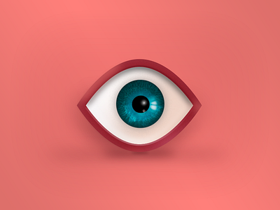 View icon eye fun icon practice view