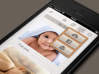 Story of You iPhone/iPad app cuberto interface iphone ui ux