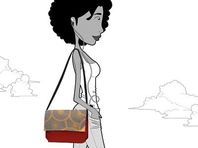 Uqlele handbags illustration interaction design interface design online store web web design