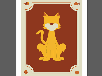 nine Happy Lives WIP 3 animal bright cat happy illustration vector wip