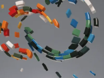 Bricklettes cubes gather swatches