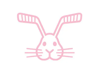 Hockey Bunnies bunny hockey rabbit stick