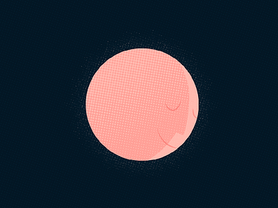 pink moon. full moon. spring moon. full illustration moon pink spring