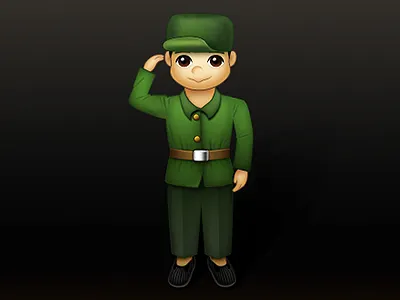 Forever character soldier sunnyboon