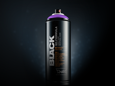 Montana Black aerosol can design graffiti montana paint photoshop spray