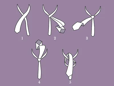 Step by Step blog drawing fashion fashion illustration gentleman guide illustration knot step by step steps tie tie illustration tie knot