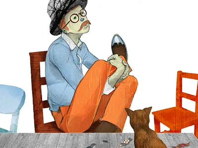 Spotted Crow for When You're Out of Spotted Crows add adhd cats characters drawing illustration