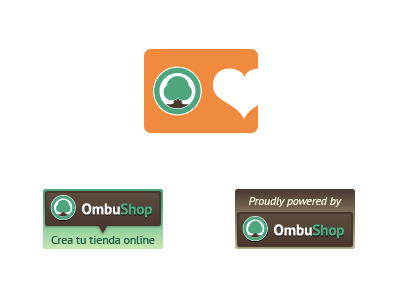 Ombu Love! badges design ecommerce pixel