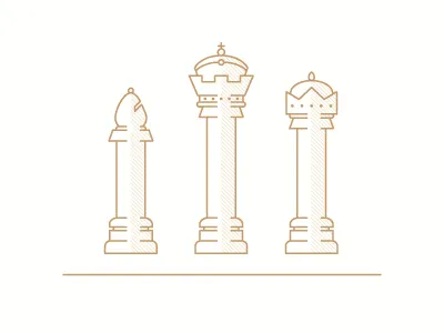 Overdogs 2013 chess chess pieces chess set game line line art