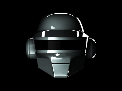 Thomas Helmet - Daft Punk - 3d Model 3d 3d model c4d chicago daft punk il matt nikkila mnikkila ram random access memories www.mattnikkila.com