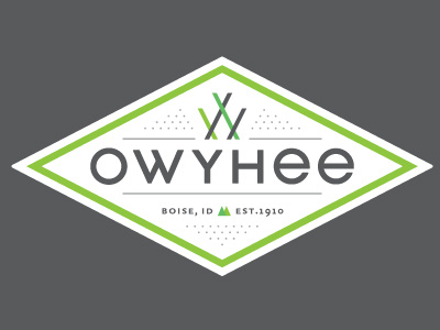 Owyhee Logo Concept 2 events hotel logo