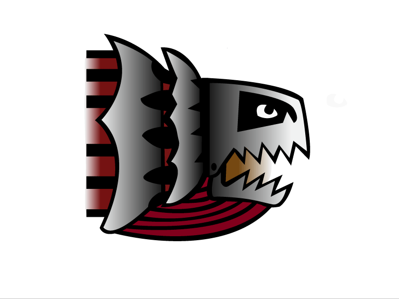 Screaming Metal #1 logo robots vector