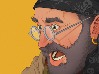 Smee color digital hook illustration ink smee