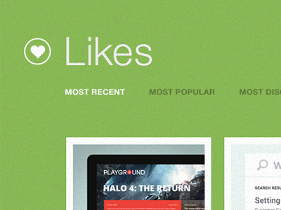 Likes Screen 8 app design dribbble helvetica likes metro modern ui software typography ui ux windows