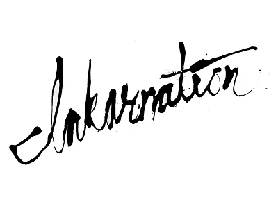 Inkarnation hand lettering handlettering ink lettering straw title